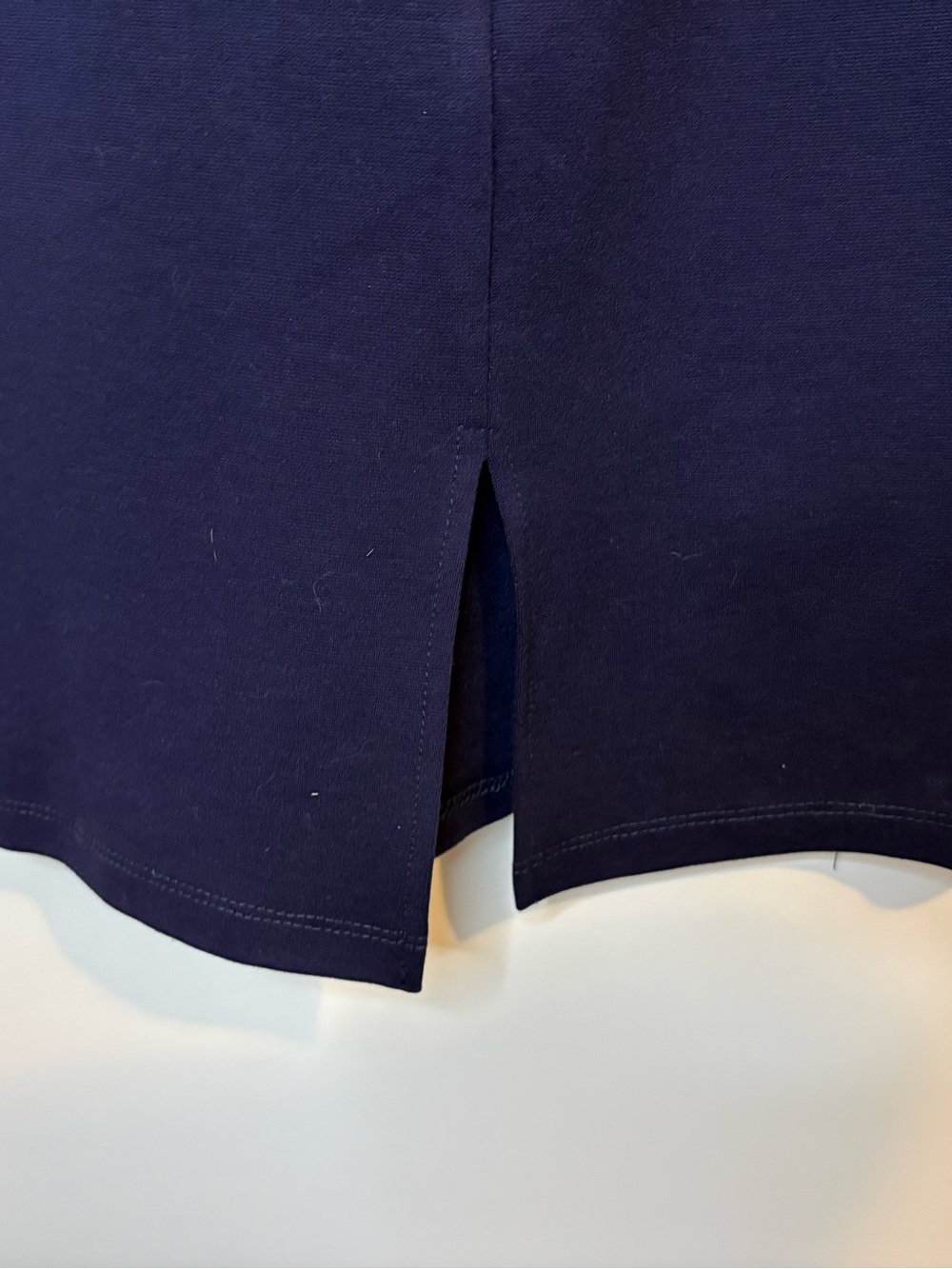Women’s Sleeveless Navy Bodycon midi Dress - Picture 3 of 6